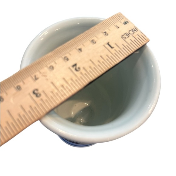 Delft Holland Blue White Footed Coffee Jug - Picture 5 of 8